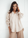 Damen Elegant Hemd TENESI Farbe Beige DSTREET DY0380