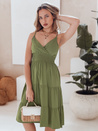 MISSBREEZE Dstreet grünes Midikleid EY2623