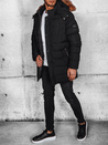 Herren Steppwinterjacke schwarz Dstreet TX4635_2