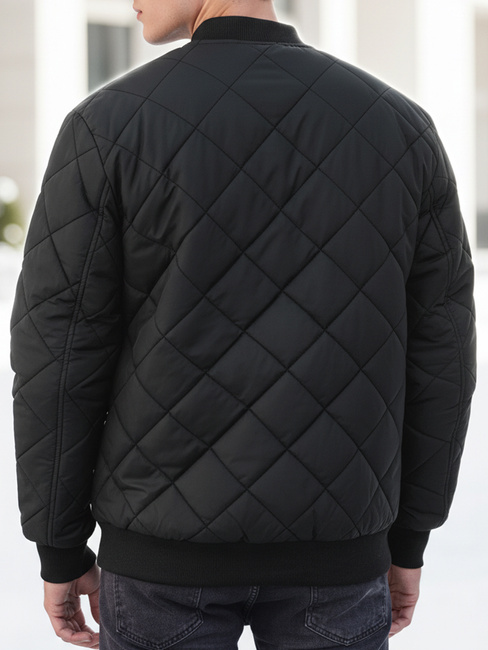 Herren Gesteppte Bomberjacke Weinrot Dstreet TX2215