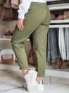 Damen-Chinohose mit Gürtel MODELA khaki Dstreet UY2572