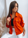 Damen Hemdjacke SILLY LILLY Farbe Orange DSTREET TY3605