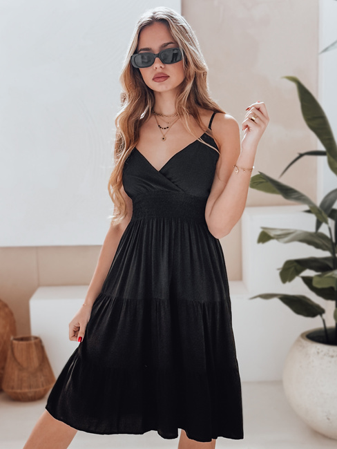 MISSBREEZE Midikleid schwarz Dstreet EY2626