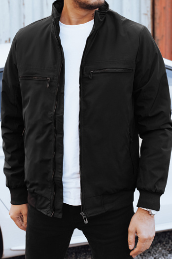 Herren Übergangsjacke schwarz Dstreet TX5033