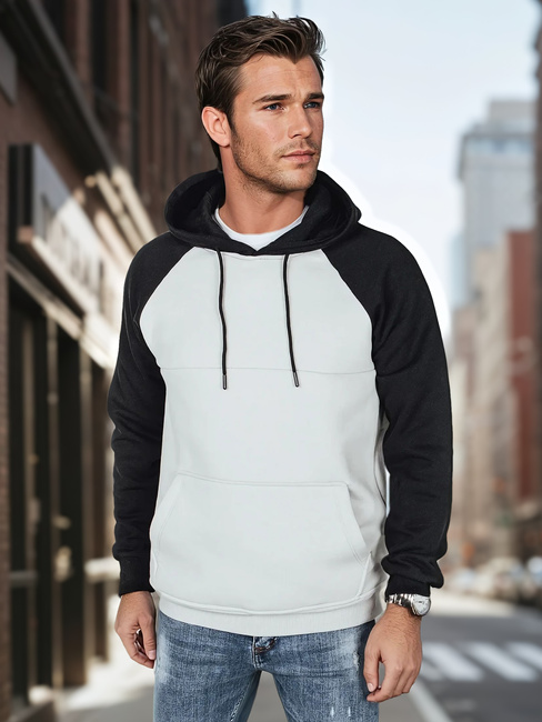 Herren Basic Hoodie hellgrau Dstreet BX5894