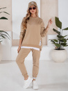 Damen Trainingsanzug Set TORONTO beige Dstreet AY0954