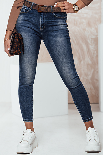 Damen Jeanshose TRENDILEGS push up dunkelblau Dstreet UY2311