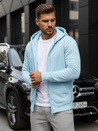 Herren Kapuzenpullover Himmelblau Dstreet BX4246