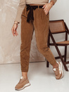 Damen Cordhose Einheitsgröße DANORII mit Gürtel camel Dstreet UY2289