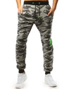 Herren Sporthose Jogger Camo Hellgrau Dstreet UX3509