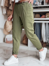 Damen Chinohose mit Gürtel RELCIX khaki Dstreet UY2582_1