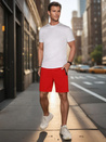 Herren-Shorts rot Dstreet SX2477