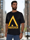 Bedrucktes Herren-T-Shirt schwarz Dstreet RX5666_1