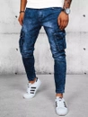 Herren Cargohosen Farbe Blau DSTREET UX3938_1