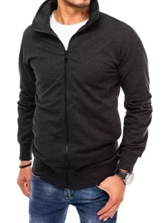 Herren Sweatshirt Zip Dunkelgrau Dstreet BX5087_1