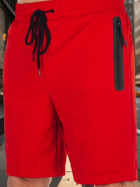 Herren-Shorts rot Dstreet SX2477