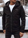 Herren Übergangsjacke mit Kapuze schwarz Dstreet TX4915_1