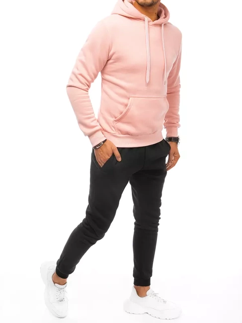Herren Trainingsanzug-Set Farbe Rosa-Schwarz DSTREET AX0641