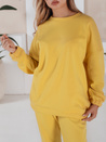 Damen Trainingsanzug Set ARIELLA PREMIUM Gelb AY0734