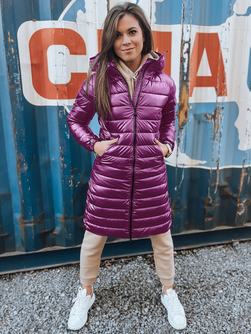 Damen Steppwinterjacke LESSI lila Dstreet TY5522