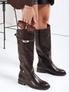 Frauen braune Stiefel Dstreet ZY1095