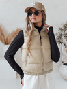 Damen Steppweste URBANELLE beige Dstreet TY4973
