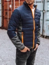 Herren Übergangsjacke gesteppt navy blau Dstreet TX3783