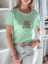 TEDDYCAP Damen Teddybär T-Shirt mint Dstreet RY2747
