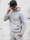 Herren Trainingsanzug-Set Farbe Hellgrau DSTREET AX0625