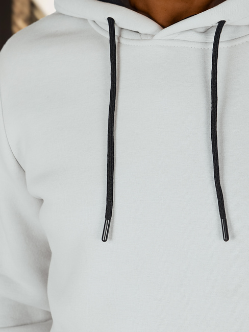 Herren Basic Hoodie hellgrau Dstreet BX5862