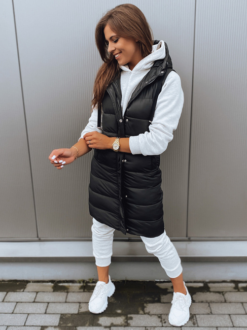Damen Weste KERIN Schwarz Dstreet TY2916