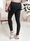 Damen SLIMLEGS Denim-Hose schwarz Dstreet UY2241