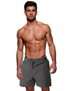 Herren-Badeshorts dunkelgrau Dstreet SX2467