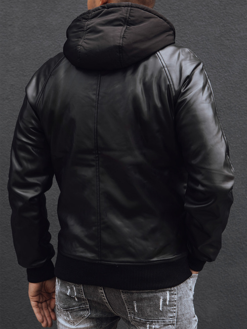 Herren Kapuzenjacke schwarz Dstreet TX4716