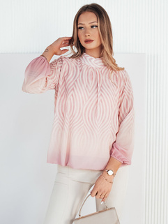 Damen Bluse mit langen Ärmeln ARBOM Farbe Rosa DSTREET RY2356_1