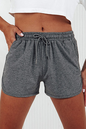 Damen Sweatshorts GO SPORT dunkelgrau Dstreet SY0415