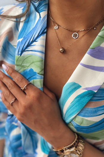 Damen Halskette WAIMANALO Farbe Gold DSTREET IY0083