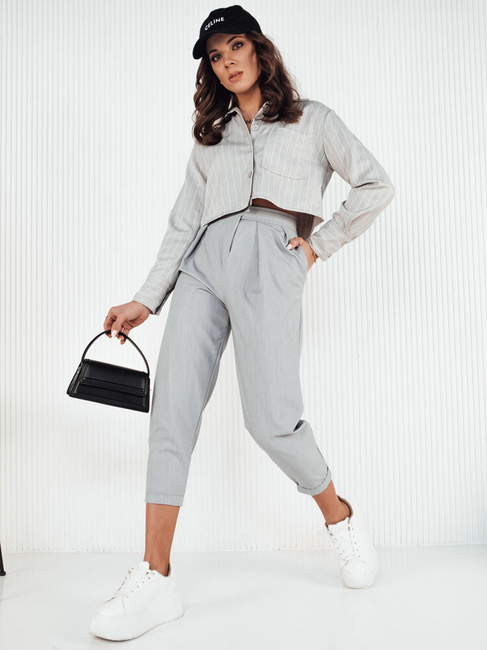 Damen Casual Hose BAFROT Farbe Grau DSTREET UY1888