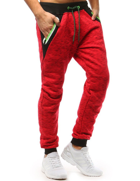 Herren Jogginghose Rot Dstreet UX3513