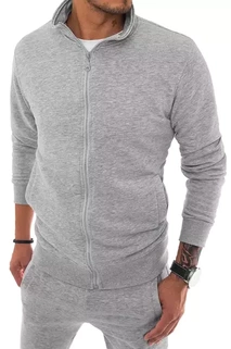 Herren Sweatshirt Zip Grau Dstreet BX5036