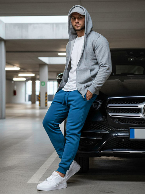 Herren Sporthose Blau Dstreet UX3632