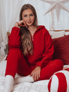 Damen Trainingsanzug Set AMILIA PREMIUM rot Dstreet AY1114