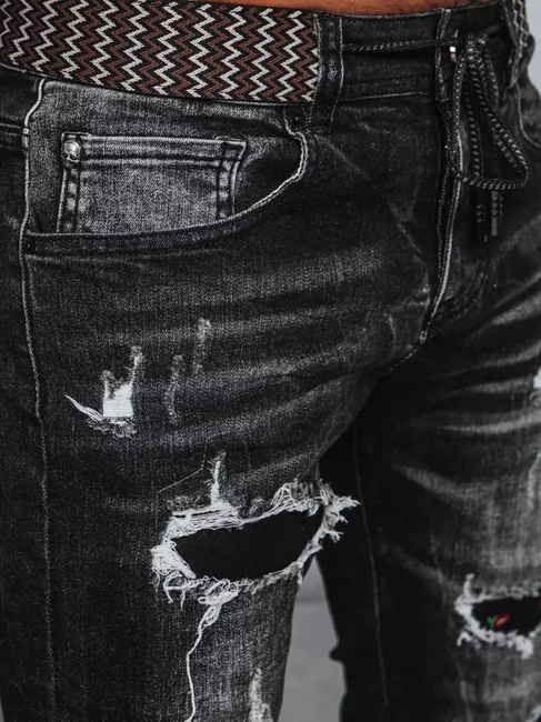 Herren Jeanshosen Farbe Grau DSTREET UX3942