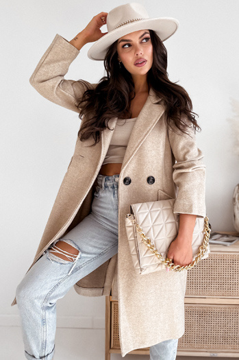 Damenmantel HARVEST hellbeige Dstreet TY3883