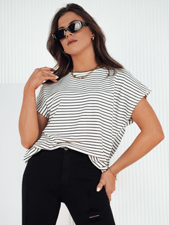 Damen Bluse mit kurze Ärmeln MONLET Farbe Weiß DSTREET RY2448_1