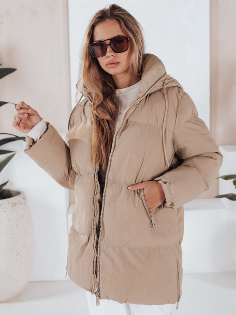 Damen Steppjacke LETLIS beige Dstreet TY3247