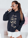 Damen-Kapuzenpullover LOVEWILL navy blau Dstreet BY1467