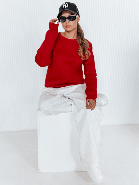 Damen Sweatshirt FASHION II Rot BY0276