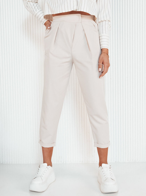 Damen Casual Hose BAFROT Farbe Beige DSTREET UY1889