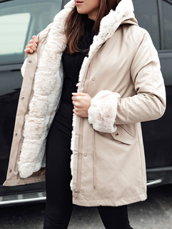 Damen Winter Parka Jacke ARCTIC beige Dstreet TY4767_3